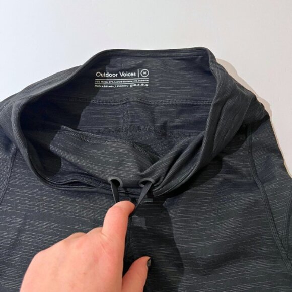 OUTDOOR VOICE Black Space Dye 7/8 Leggings Size M - Picture 10 of 13